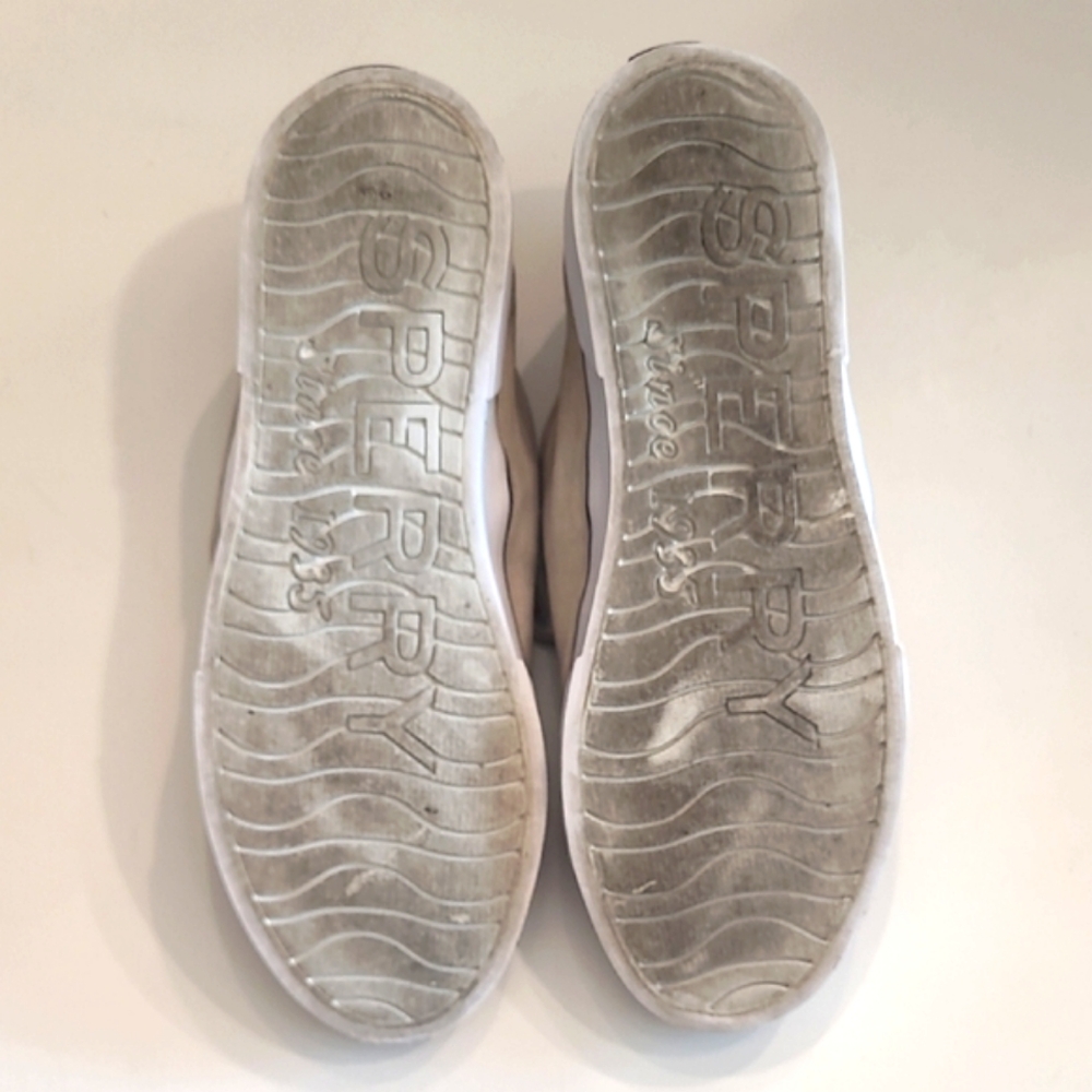 Sperry Top-Sider Crest Vibe Canvas Sneaker Barrel Ties Memory Foam Boat Shoe - Picture 13 of 17